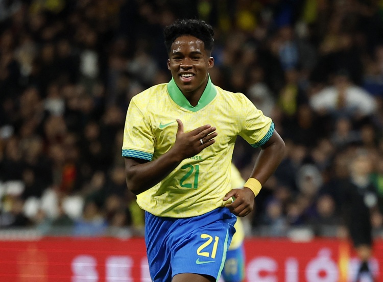 安切洛蒂时代巴西球员参与进球用时排行榜:恩德里克14分钟最少